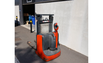 Double gerbeur Linde D08 mât compact - Occasion Double gerbeur Linde D08 mât compact - Occasion