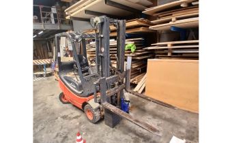 Chariot élévateur Linde lors d’une intervention à Ruisbroek